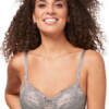 Prothese Beugel-BH Amoena Floral Chic grey 44732